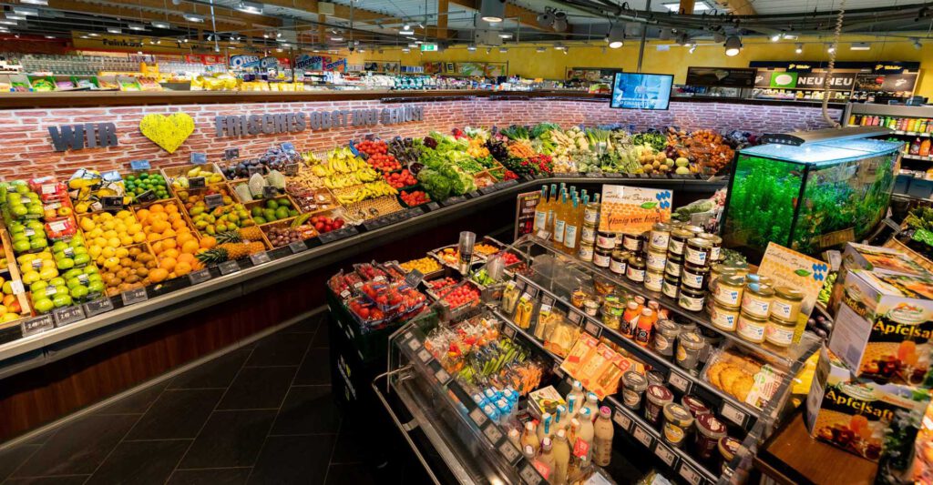 Obst-Gemuese Abteilung
